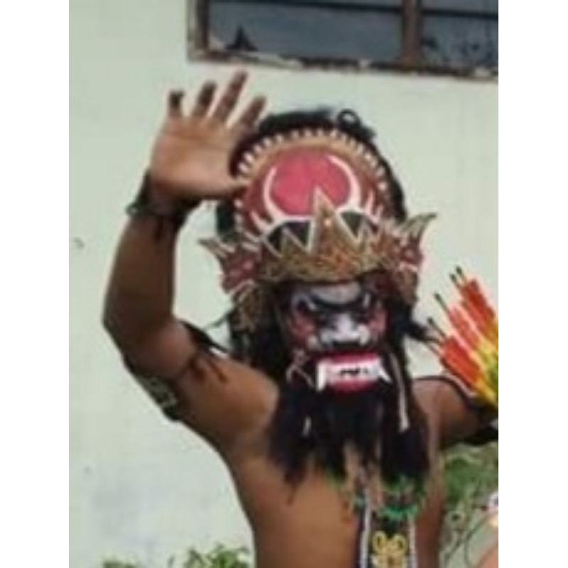 Congot Wayang Buto - Mulut Aksesoris Kostum Buto