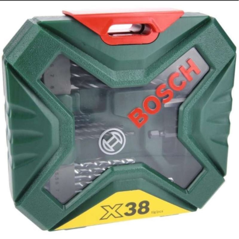 Bosch Drill & Screwdriver Set Mata Bor & Obeng Set 38Pcs X-Line 38 Pcs