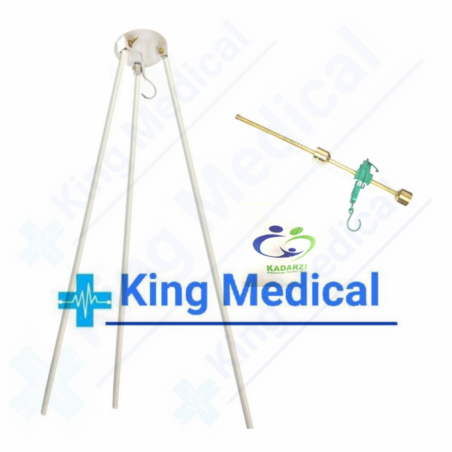 Tripot + Timbangan Gantung Dacin/Timbangan Posyandu Bayi Balita