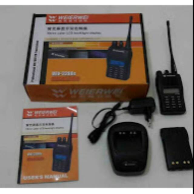 HT Weierwei VEV 3288 S Single Band VHF / VEV-3288S / VEV 3288S Garansi 1 Tahun Servis