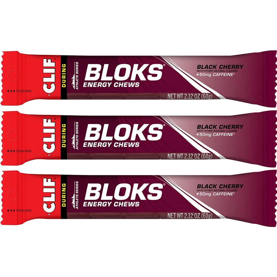 CLIF BLOKS Energy Chews GU tenaga lari sepeda renang olahraga