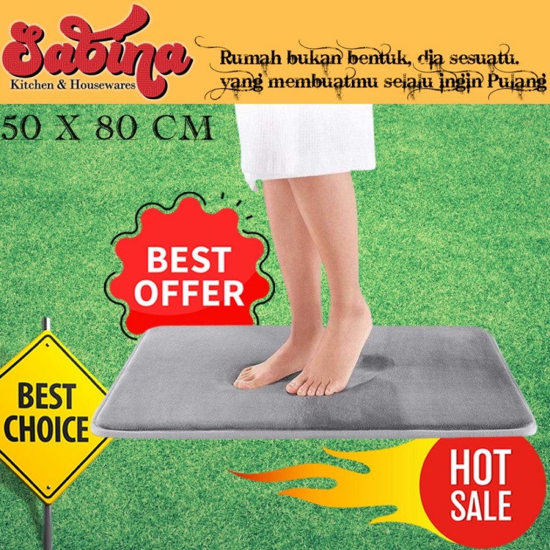 Keset Dapur Kamar Mandi Rumah Non Slip Anti Licin Menyerap