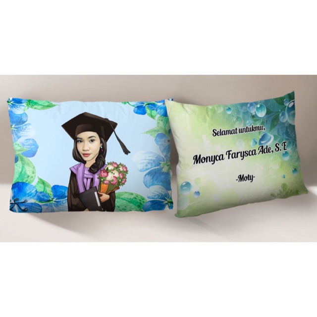 Kado Wisuda Karikatur / Hadiah Wisuda / Wisuda Karikatur / Wisuda / Graduation / Foto Wisuda Hadiah