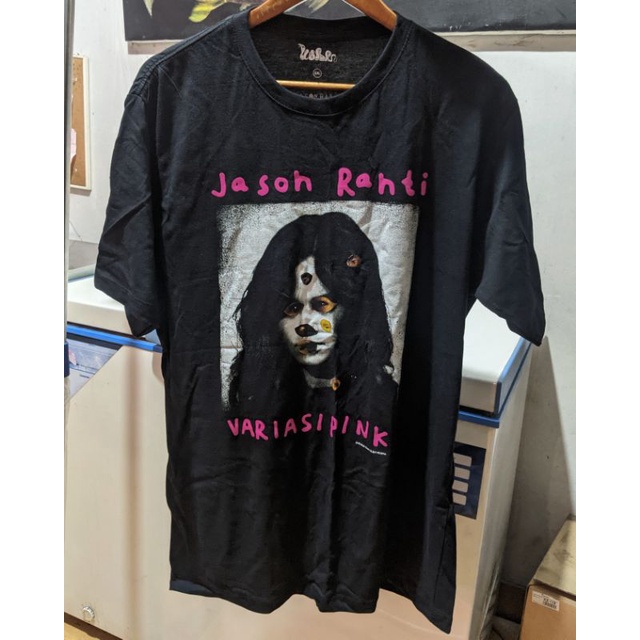 Kaos baju band Jason Ranti 'variasi pink'