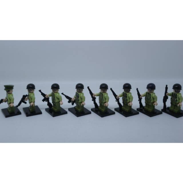 WW2 US Infantry set (Lego Compatible)