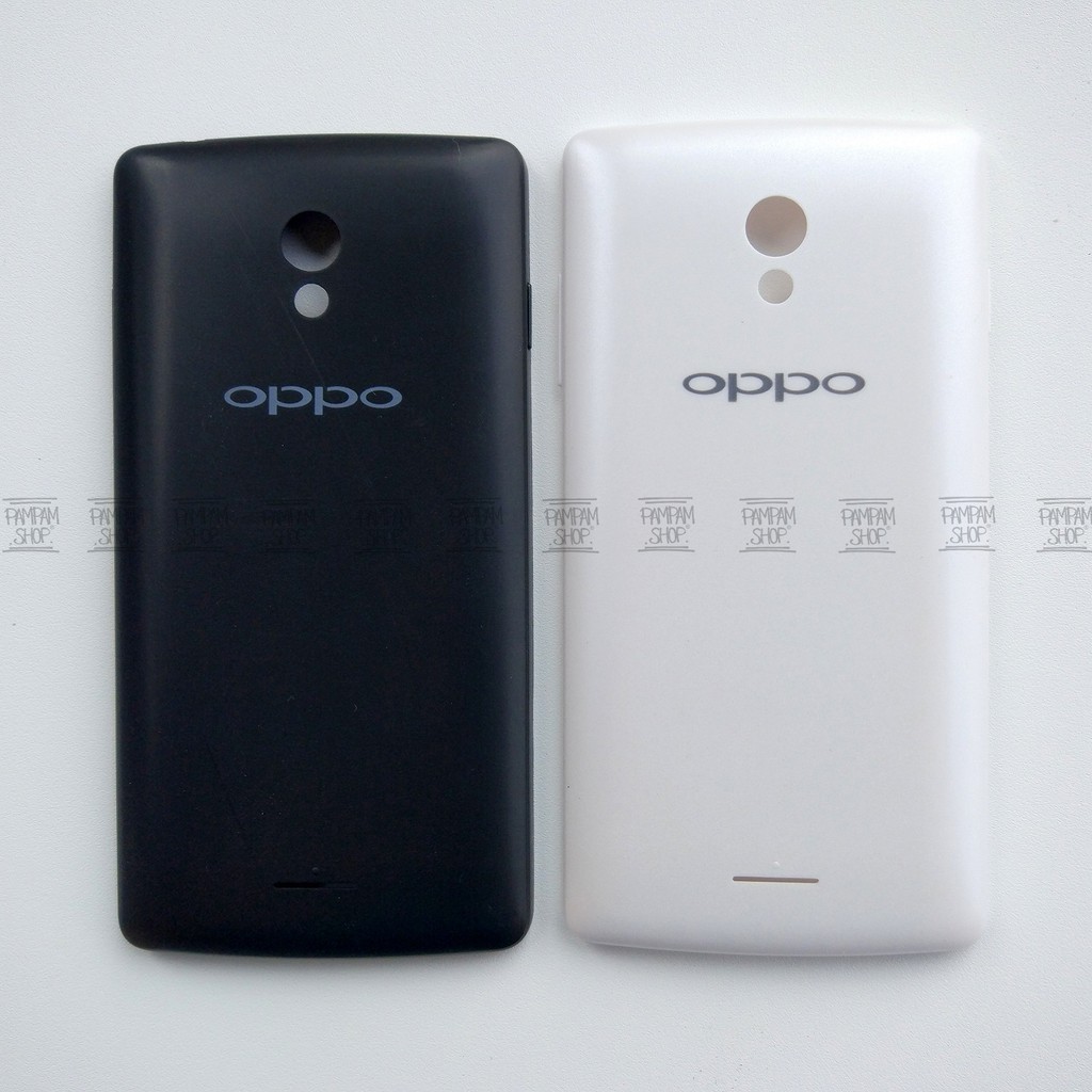 Tutup Belakang Baterai Casing Backdoor Back Door Cover Oppo Joy R1001 Original OEM Warna Hitam Putih