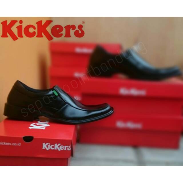 DISKON DR. KEVIN MEN CASUAL SHOES SLIP ON 13184 - BLACK SLIP ON PRIA