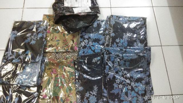 Atasan Batik Dolby Dolbi Dobby Doby Tenun Sutra Tulis Halus Katun Atbm Baron ,sarombit Atasan