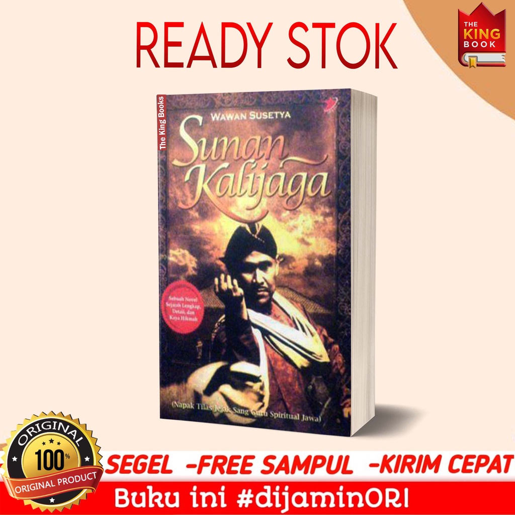 Buku Novel Sunan Kalijaga - Wawan Susetya Novel sejarah sunan kalijaga