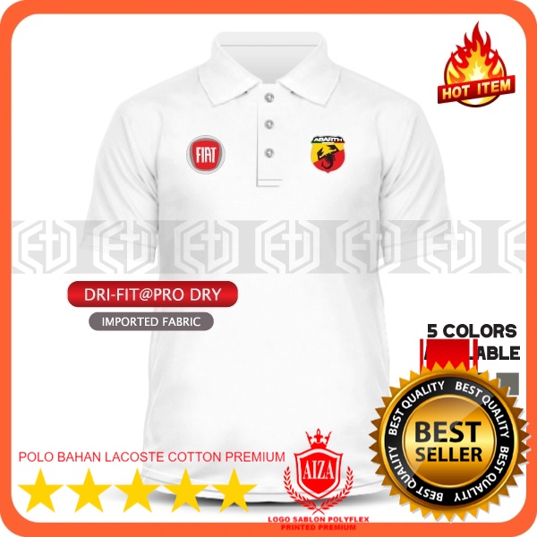 POLO TERLARIS / LOGO SABLON T Shirt  Polo Fiat Abarth SABLON Kolar  T-Shirt Shirts Unisex Casual Mot