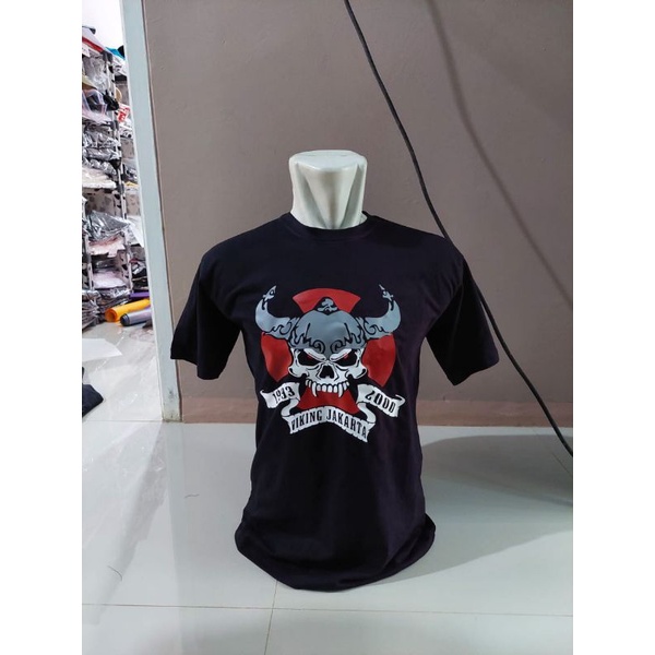 Kaos Distro Viking Jakarta Bahan Adem Lembut Distro Kekinian