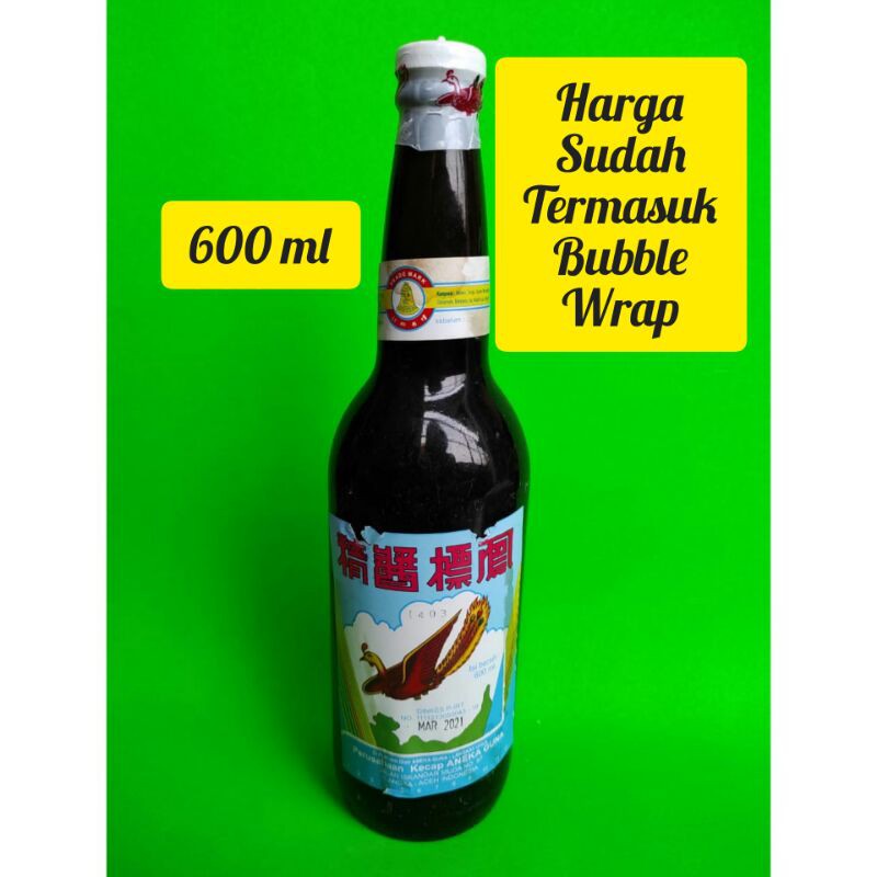 

Kecap Asin Cap Merak / Burung Hong 600 ml