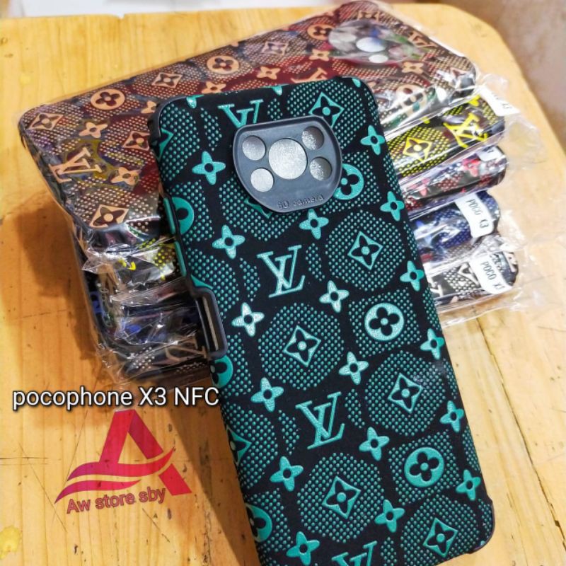 LV Case Xiaomi Pocophonr X3 Anti Shock Protect Camera LV