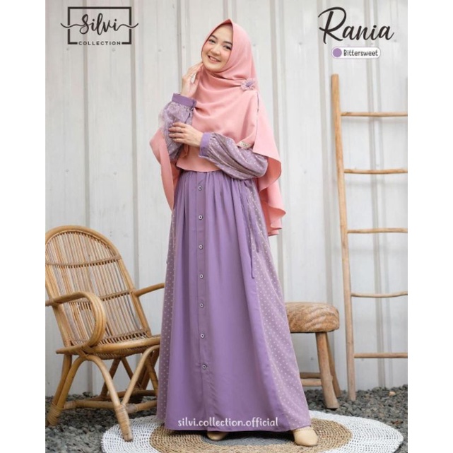 Silvi Collection - Rania Dress Gamis Syari