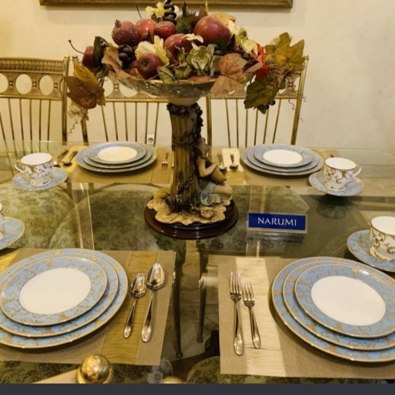 Dinner Set Narumi Anatolia 20 Pcs Mewah Cantik Piring Makan Set