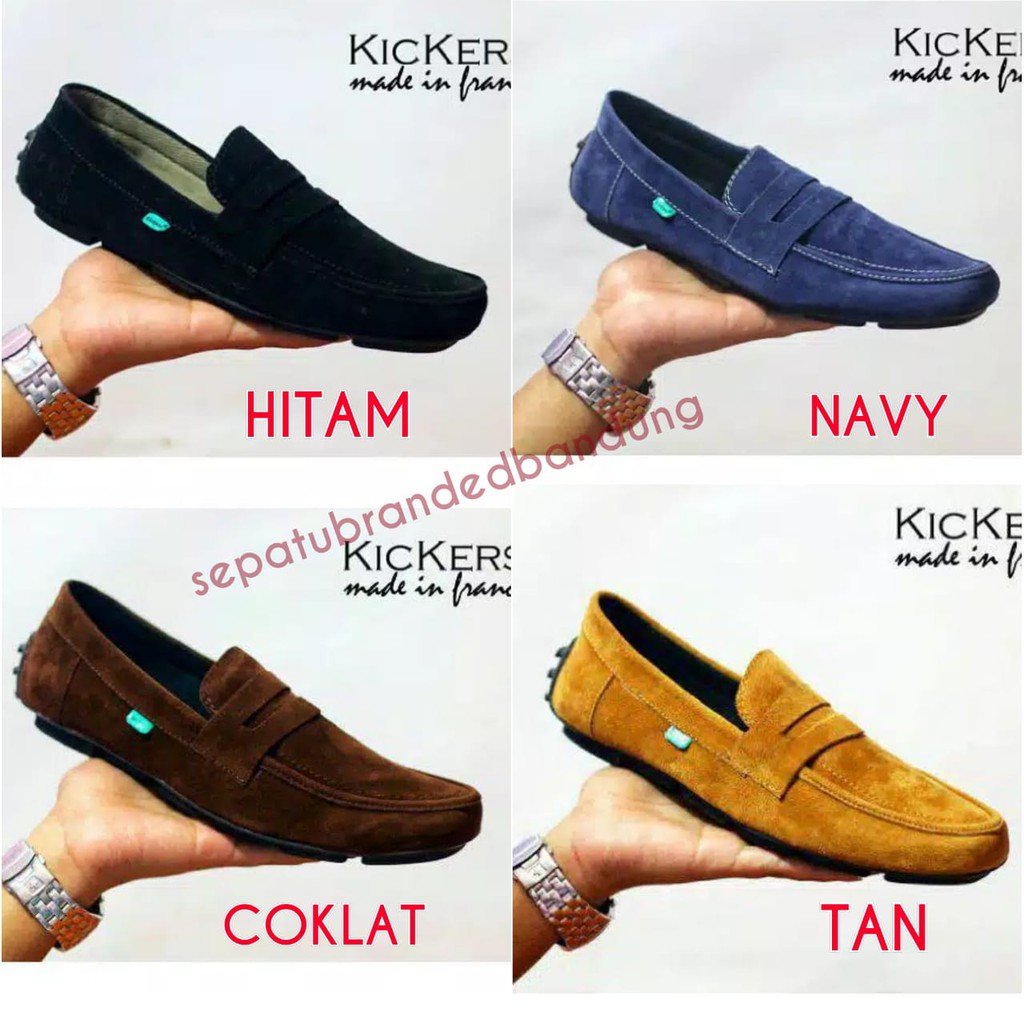 sepatu slip on kickers