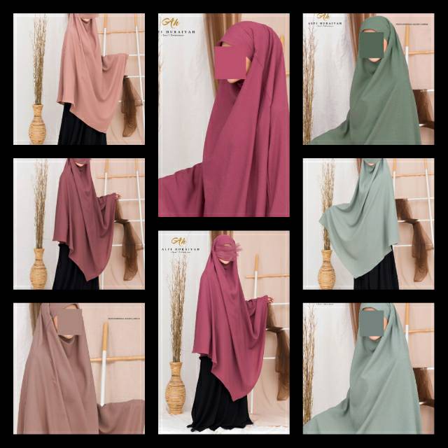 French Khimar Al Jazeera by Alfi Huraiyah @229.000