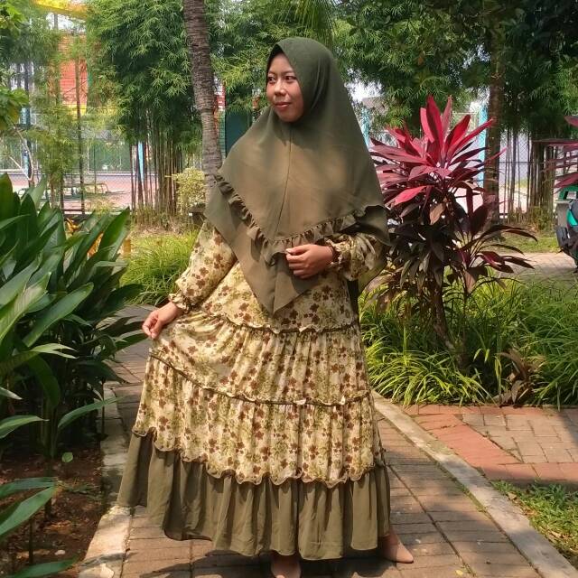 Set syari /Gamis syari/Ceruty Babydoll