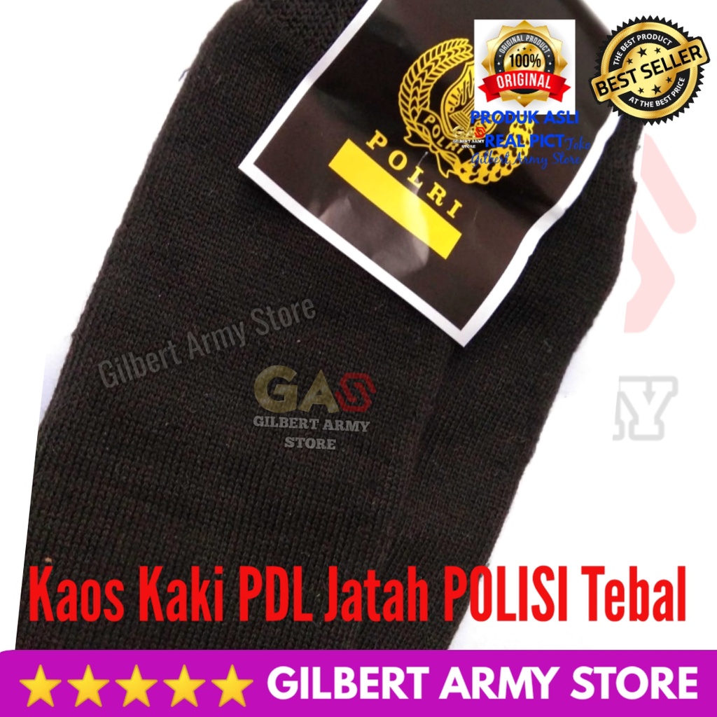 kaos kaki pdl jatah Tni Asli original Hitam Gilbert Army Store Grosir Murah