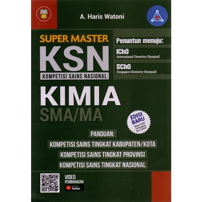 SUPER MASTER KSN SMA/MA BIOLOGI KIMIA KEBUMIAN MATEMATIKA FISIKA EKONOMI GEOGRAFI ASTRONOMI-KSN KIMIA