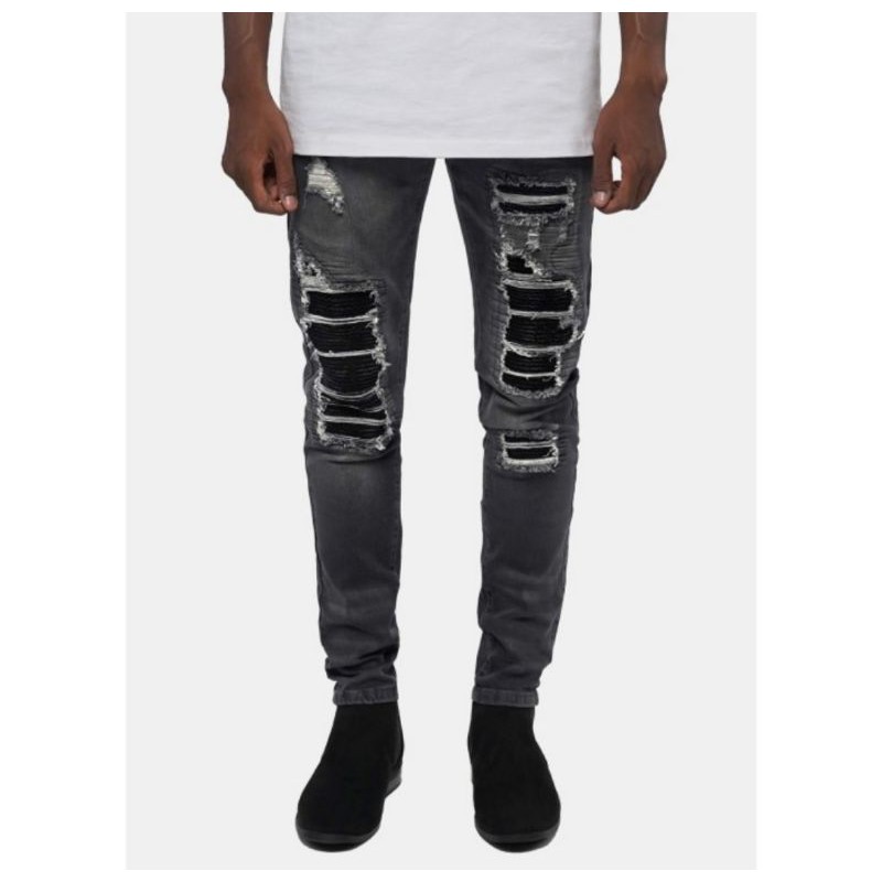 RUCAS Graphite Biker Jeans