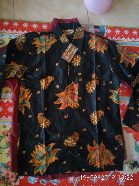 Kemeja Etnik Pria (kemeja Batik) Atasan Batik Pria Lengan Panjang Dan Pendek Motif Jawi Murah M L Xl