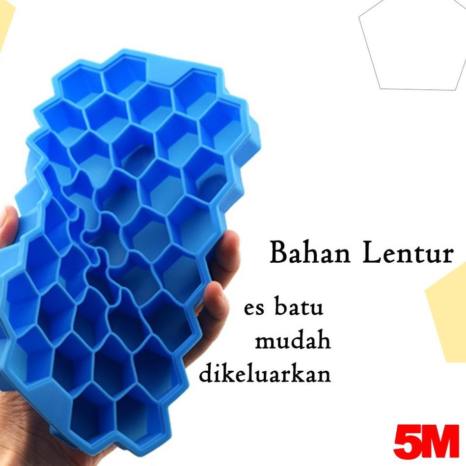 Grosir 【bayar Di Tempat】 Ice Tray Honeycomb Cetakan Es Batu Sillicone Food Grade Jelly Cube Kubus Bentuk /  DoR3wgxcXwrlg6