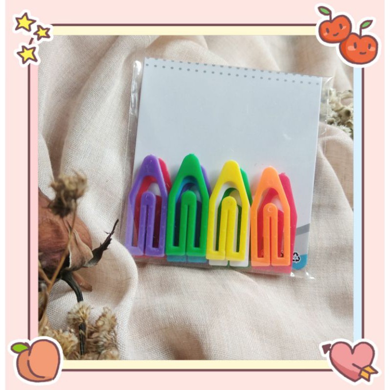 

Triangle Paper Clip Segitiga Warna-Warni