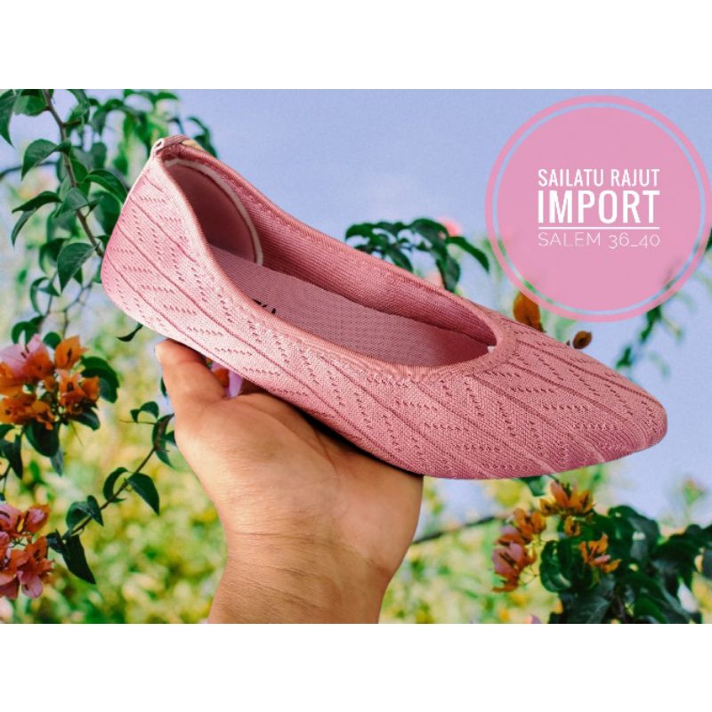 UKTM sepatu rajut import sailatu