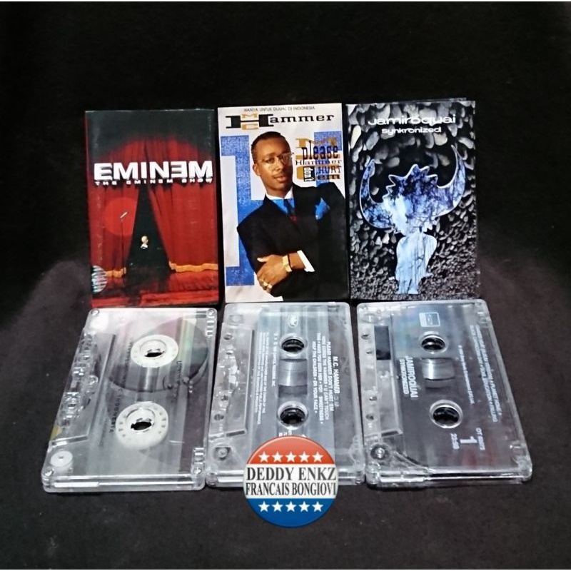 Kaset Pita Eminem Shaggy Don P Kavana Nick C Mc Hammer Vanilla I Will S Craig D Jamiroquai