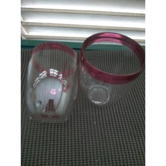 Allegra stemless glass