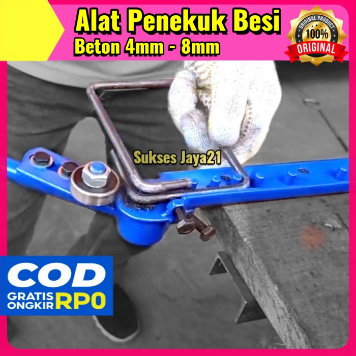 besi beton sni+alat penekuk besi beton+pembengkok besi begel+besi plat l NEW21