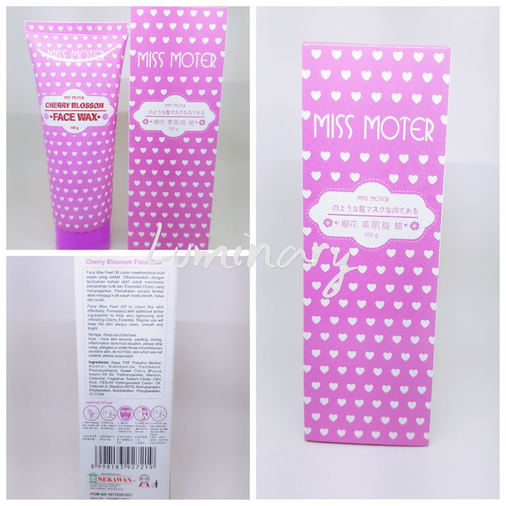 SYB  Miss Moter PInk   Miss Moter Cherry Blossom   Original dan BPOM