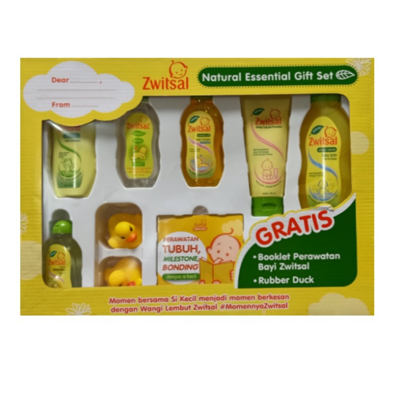 Zwitsal Natural Gift Set - Set Perawatan Bayi