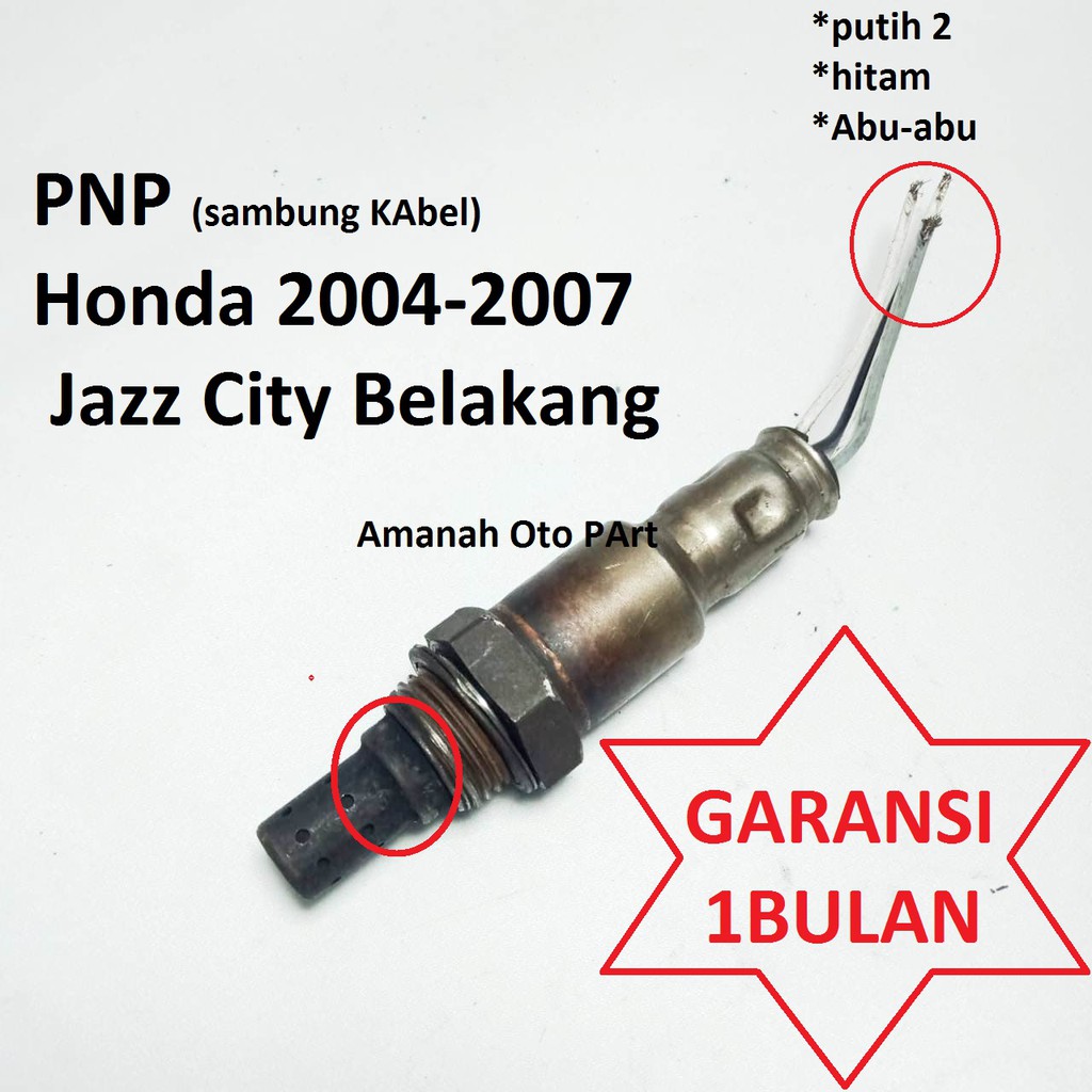 Sensor oxygen HONDA JAZZ CITY Belakang oksigen CO2 O2 COPOTAN ASLI ORIGINAL ORI KNALPOT