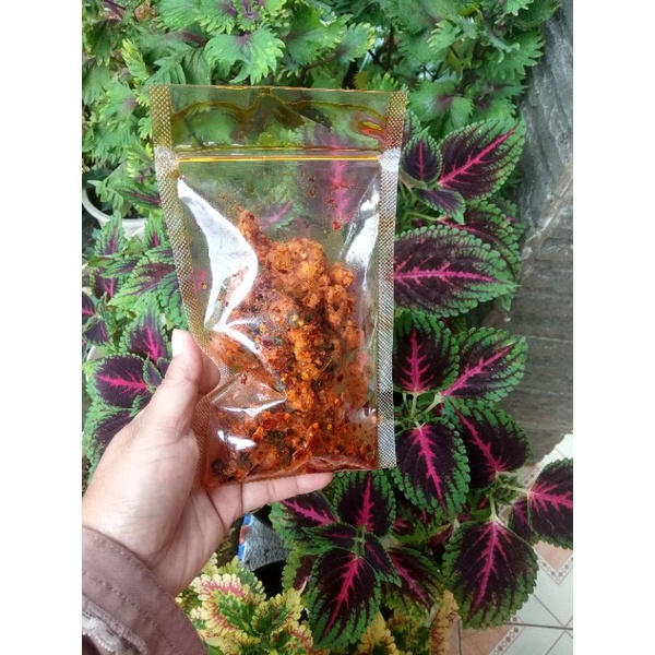 

usus kriuk pedas extra 100 grm/usus krispi daun jeruk/seblaksultan