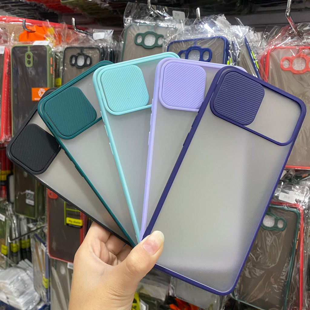 Xiaomi Redmi 9A SLIDE CASE Protection Sleding Camera Matte Candy