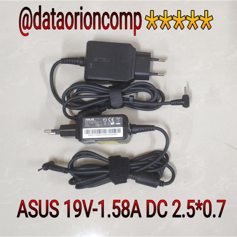 Adaptor Charger Asus19V 1.58A DC 2.5*0.7 mm for Asus Eee PC 1015 1015CX 1001 1015BX 1018 X101 1201HA 1025