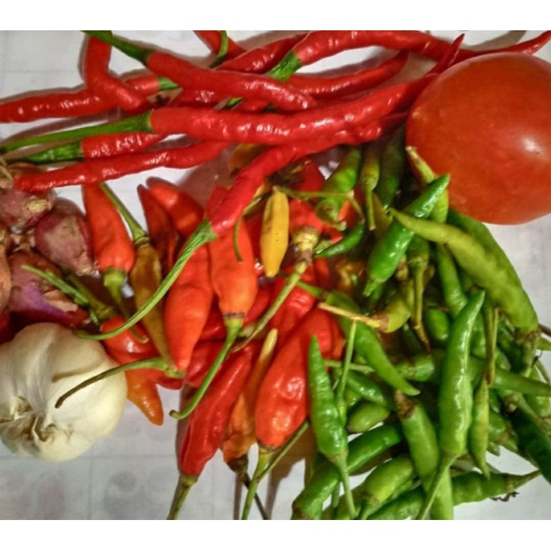

paket sambel tomat lengkap