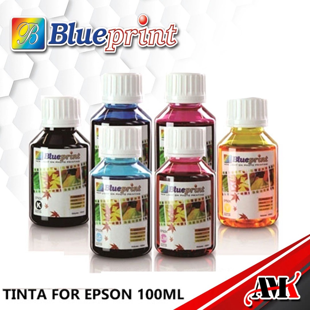 Tinta Epson 100ml Blueprint / Tinta Blueprint original / Epson 100ml Blueprint High Quality