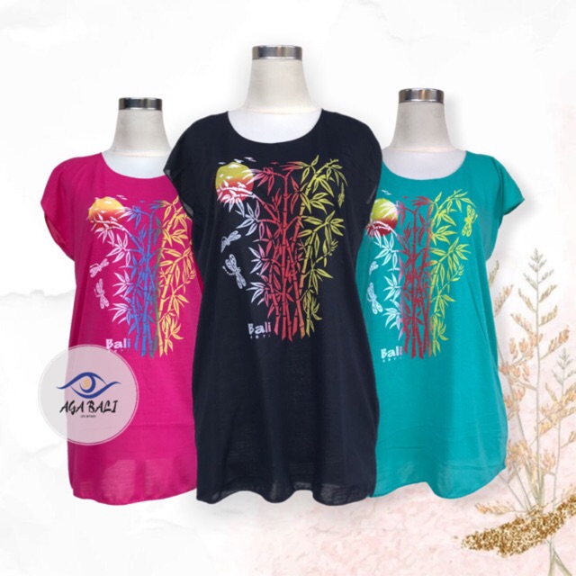 Atasan Wanita Bali Bambu Kaos .rs