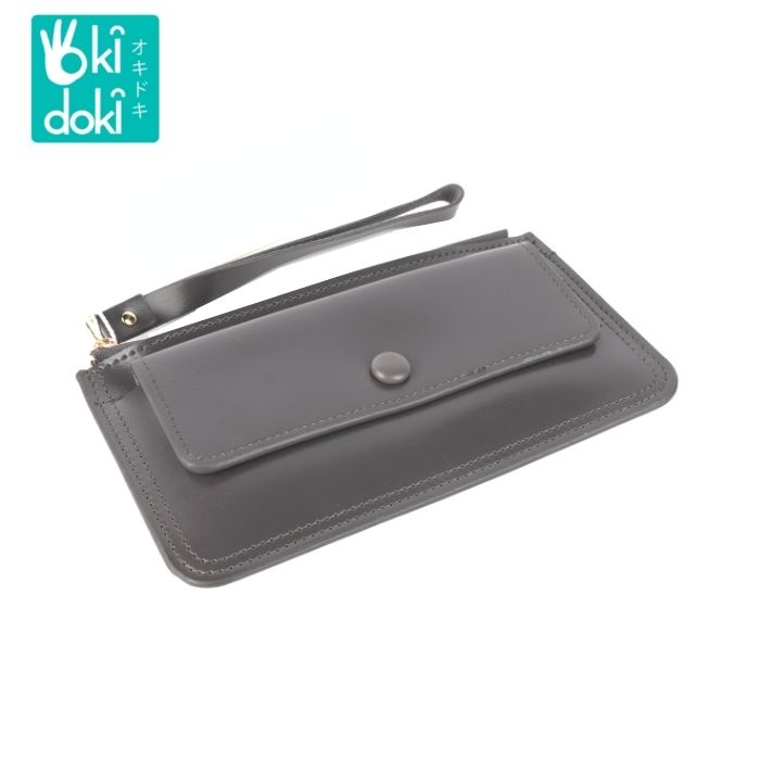 OKIDOKI Wallet Large 19Swe0211 Grey - Dompet Pouch