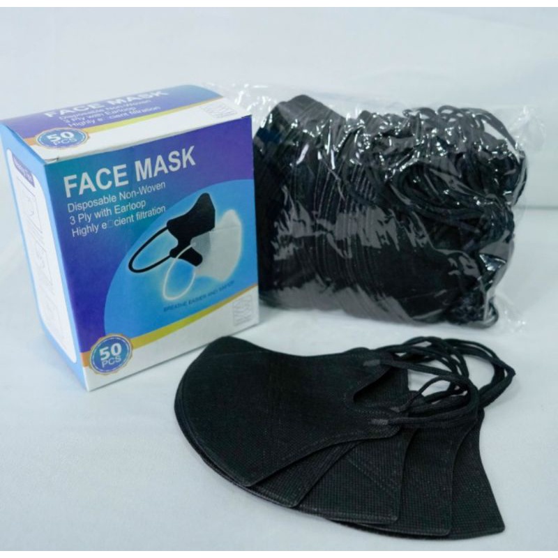 masker duckbill dewasa ini 50pcs