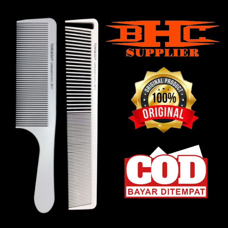 Sisir alat cukur rambut sisir flat comb barber sisir barbershop