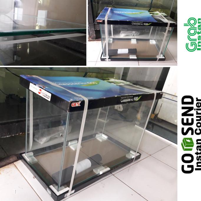 Aquarium GEX Glassterior 600 ( 60x30x40 ) MURAH
