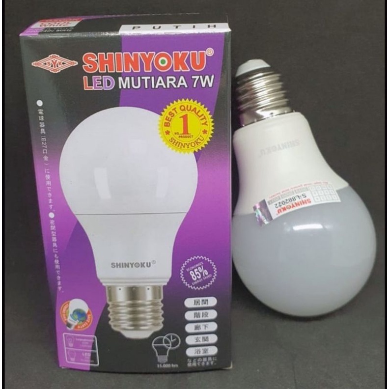 LAMPU SHINYOKU LED MUTIARA 7 Watt