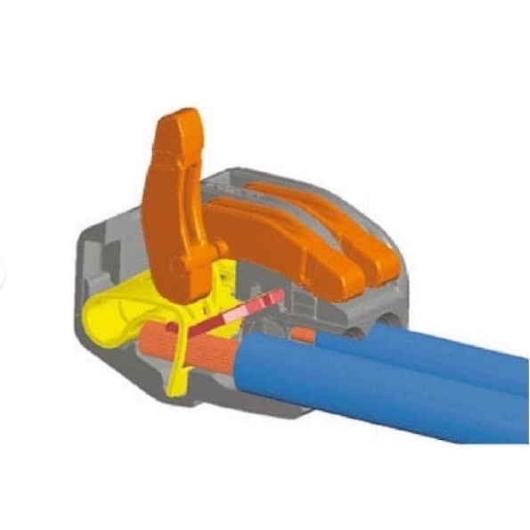 Terminal Konektor Kabel Listrik 2 3 4 5 8 PIN / Terminal Blok Penghubung Sambung Kabel Model WAGO PCT QUiCK CONNECT