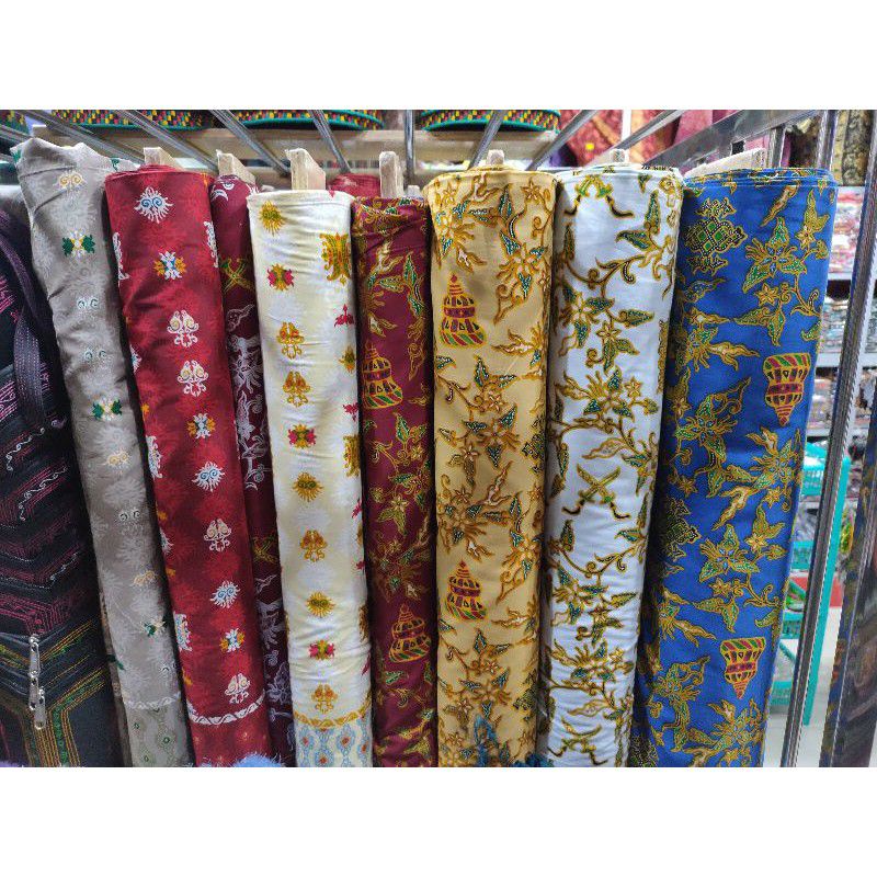 kain batik meteran khas aceh | motif aceh