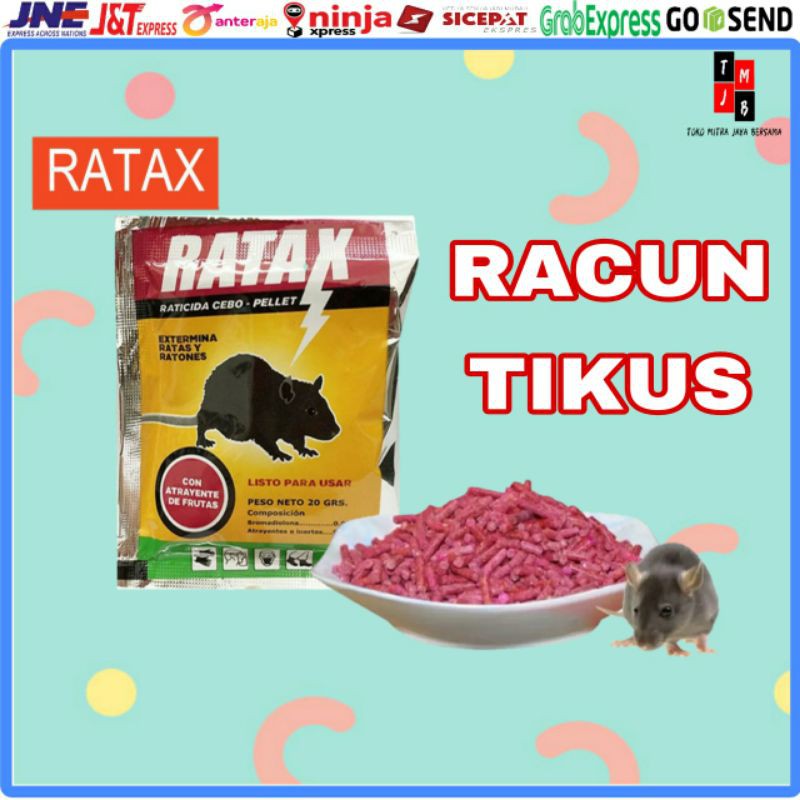 RACUN TIKUS PEMBUNUH ANTI TIKUS RATAX AMPUH