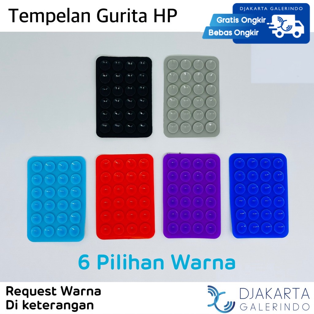 Holder gurita tempel / Tempelan gurita / tempelan gojek / tempelan gurita lem 3m